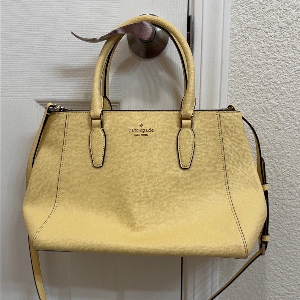 Kate Spade Kristi Satchel Yellow